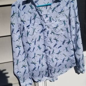 Dragonfly Button-up by Express